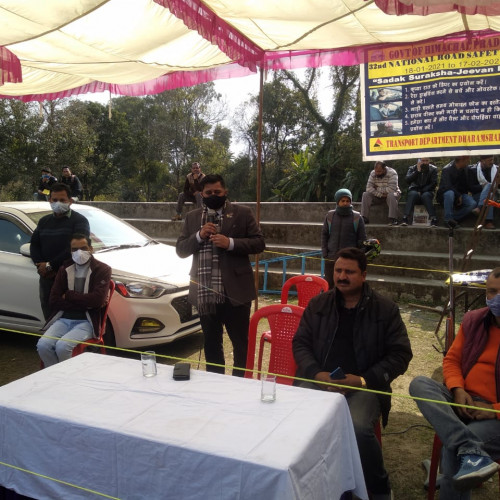 32nd National Road Safety Month 2021 Dharamshala